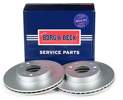 Borg & Beck BRAKE DISC PAIR Mazda 3 1.41.6 03-
