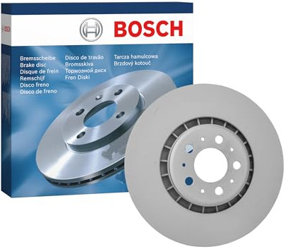 Bosch BD1070 Brake Disc - 336 mm Vented High-Carbon Disc - Front Axle - ECE-R90 Certified - Great Cooling and Noise Suppression, Advanced Corrosion protected - 1 Single Disc