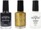 MoYou Nails 3er-Bündel Nagellack: Schwarz, Gold und Weiß für schöne Nageldesigns