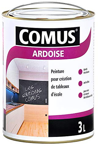 ARDOISE VERT FERRY 3L - Peinture pour la création de tableaux ardoise - COMUS