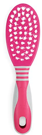 Ancol Ergo Soft Cat Brush with Bristles - Pet Kitten Multipurpose Hygiene Moulting Tool - Professional Grooming Accessory