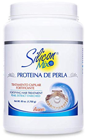 Silicon Mix - Tratamiento Capilar con Proteína de Perla - Unisex - 1700 g - Hidratación y Reparación para Cabello Procesado o Quebradizo