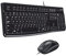 Logitech MK120 Combo Clavier et Souris Optique Filaire pour Windows, Taille Standard, Plug-and-Play USB, Compatible avec PC, Ordinateur Portable, Français AZERTY - Noir