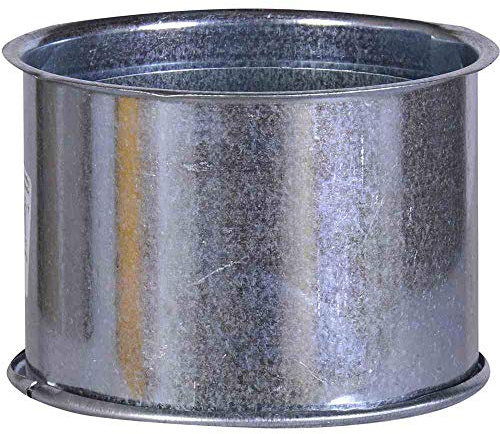 FIREFIX A130/WD Doppelwandfutter (unlackiert), ø 130 mm-für 0,6 mm starke Ofenrohre