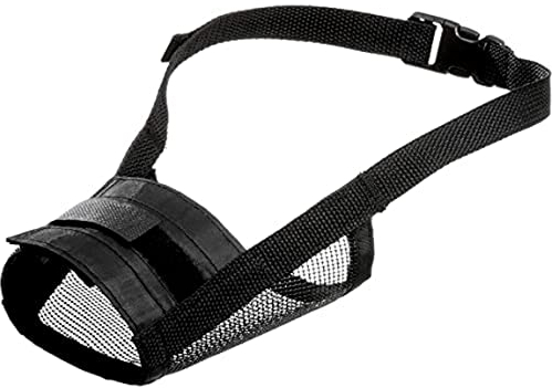 Karlie Maulkorb Comfort L: 18 - 23 cm H: 40 - 67 cm schwarz