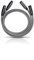 Oehlbach NF 14 Master X - hochwertiges NF-Audiokabel mit XLR-Stecker, symmetrisch aufgebaut, SPOFC (versilbert) - 2 x 1m anthrazit