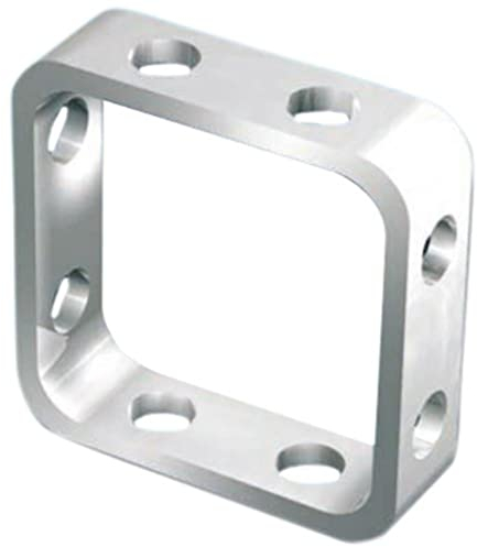 STAEDTLER 8625 23 - Fimo accessoires Schmuck quadratische Fassung, circa 10 x 10 mm, 4 Stück