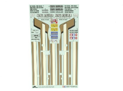 Tamiya 309495161 - Aufkleber Truck King Hauler