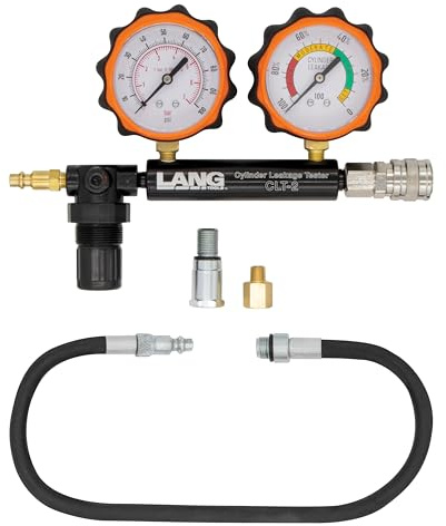Lang Tools CLT-2 100 PSI Zylinder Leckage Tester mit 2 Gauges