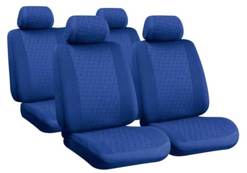 LAMPA 54977 Sitzschonbezug Vorne und Hinten Polyester Blau