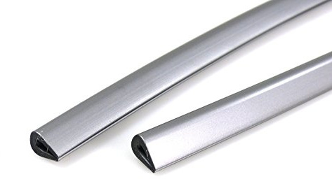 Carlinea 4836722 Flexible Car-Door Strips - 45 cm - Grey