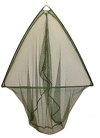 36 Specimen landing net and spare metal v block carp/coarse fishing