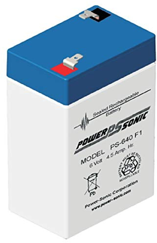 Powersonic 6V 4,5Ah Blei-Vlies Akku AGM VRLA PS 640