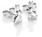 925 Sterling Silber Sitzendes Kaninchen Ohrringe Ohrstecker