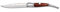 Albainox 01070 Klassisches Messer Serrana Ratsche Holz Werkzeug für Jagd, Angeln, Camping, Outdoor, Survival und Bushcraft