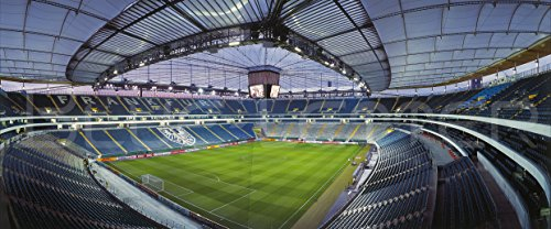 Frankfurt Stadion Panorama 2016 - Poster 120 x 50 cm - hochwertiger FineArtPrint