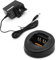 SUNDELY® Rapid Desktop Charger for Motorola Radio GP328 GP340 GP680 GL2000 EX560 HT750 MTX850 PRO7150 PTX700 Walkie Talkie HTN9000 Ni-MH Ni-CD Li-ion Battery Charging Dock Cradle Base Station Quick