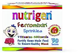 Nutrigen Childrens Ferromixin Sprinkles Sachets, 30-Count