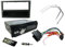 XtremeAuto® COMPATIBLE WITH VAUXHALL MERIVA MK1, 03-05, BLACK FASCIA, COMPLETE CAR STEREO UPGRADE REPLACEMENT KIT! 200w Head Unit with Wireless Bluetooth, MP3 Player, USB Data Port/Charger, FM Radio