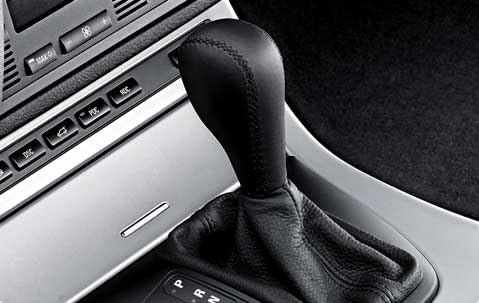 BMW Echtes Leder Ganghebel / Schaltknauf Automatik (25 16 7 533 347)