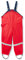 Playshoes Pantaloni fango, salopette antipioggia, fodera in tessuto, Pantaloni antipioggia antivento e impermeabili Unisex - Bambini e ragazzi, rosso, 140