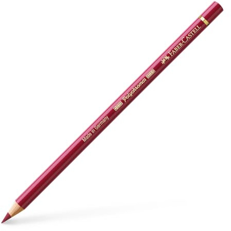 Faber-Castell Art & Graphic Polychromos Colour Pencil, (225), Dark Red, for Art, Craft, Drawing, Sketching, Home, School, University, Colouring