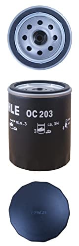 MAHLE OC 203 Ölfilter Anschraubfilter 75MMu.a. passend für FORD ESCORT VI Stufenheck (GAL/ AFL)