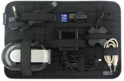 Cocoon Innovation CPG10BK GRID-IT! Organizer, Black, Medium, 12 Inch x 8 Inch