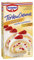 Dr. Oetker Tortencreme Vanilla 140 g – Verwirklichen Sie Ihren persönlichen Tortentraum mit der Dr. Oetker Tortencreme Vanilla, die allen Torten mit Creme einen leckeren Geschmack nach Vanille verleiht.
