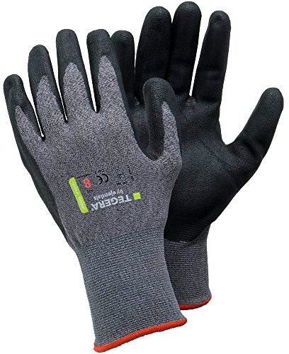 Ejendals Synthetikhandschuh Tegera 873, Größe 10, 1 Stück, schwarz/grau, 873-10