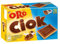 Oro Ciok, Biscotto con Tavoletta di Cioccolato al Latte, Merenda Semplice e Golosa, Fonte Naturale di Fibre, Senza Coloranti e Conservanti, 250g (10 monoporzioni da 25g)