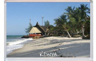 Kenya - Africa - Jumbo Fridge Magnet