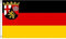 AZ FLAG - Flagge Rheinland-Pfalz - 150x90 cm - Rheinland-Pfalz Fahne 100% Polyester mit Messing-Ösen - 110g