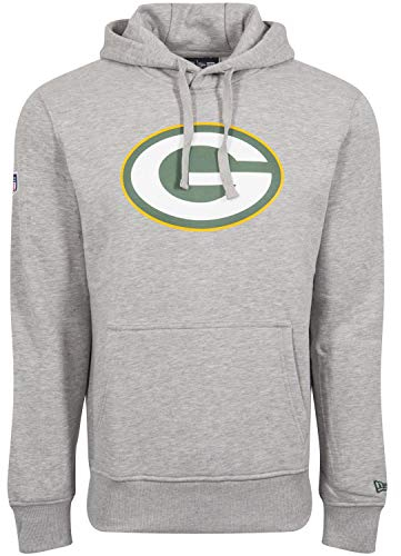 New Era Green Bay Packers NFL Team Logo Heather Grey - XXL