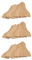 Equilibre et Aventure 24 Spatules à raclette en Bois de hêtre : Lot de 24 spatules