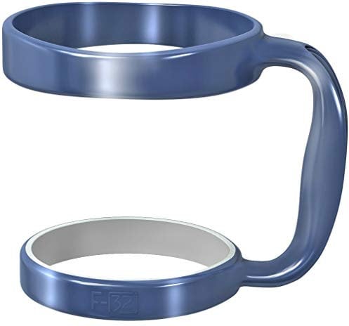 F-32 Handle - 19 Colours - Available for 30oz or 20oz YETI, RTIC (Previous Design), Ozark Trail, Beast Rambler & More BPA Free (30OZ, Deep Blue)