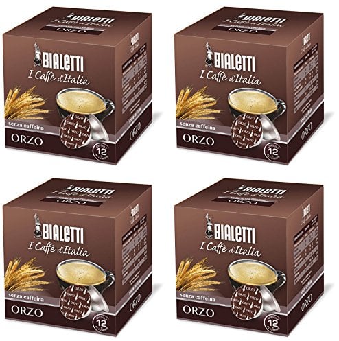 48 capsules en aluminium BIALETTI MOKESPRESSO I CAFÉ D'ITALIE ORGE