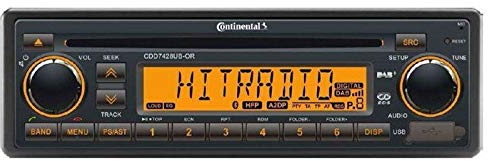 CDD7428UB-OR 24 Volt Bluetooth Radio, RDS DAB Tuner CD MP3 WMA USB for Trucks / Buses