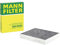 MANN-FILTER CUK 28 001 Innenraumfilter/Kabinenluftfilter - Pollenfilter mit Aktivkohle - für Pkw + Transporter