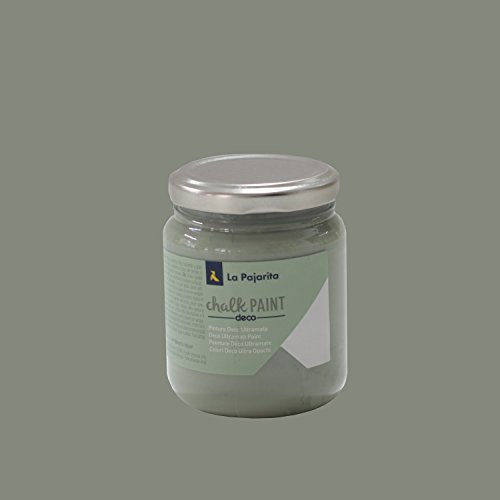 La Pajarita 104837 Pintura para Decoración y DIY, Chalk, 1, Gris Kioto
