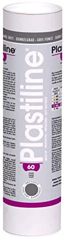 J. Herbin Herbin 1760T - Plastilin für den Modellbau, 1 kg, zum modelieren, HG60, hart, 1 Dose, Grau