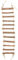 Prevue Hendryx 62807 Naturals Rope Ladder Bird Toy, Large,Brown
