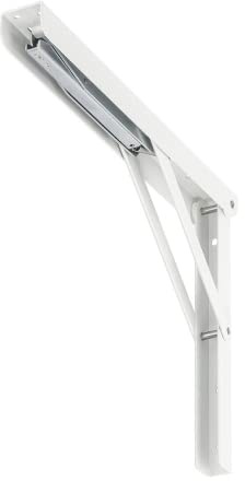 VORMANN Klappträger Multi Line L200xT300mm Stahl,weiß, beschichtet