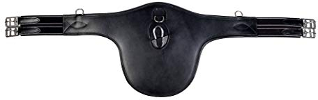 HKM Sattelgurt -6252 Schwarz 130