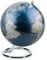 emform Mini-Globus, Galilei Blue, Metall & Kunststoff, 130 x 170 mm