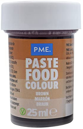 PME Colorante en Pasta Marrón de Osito de Peluche 25 g