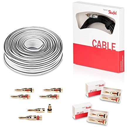 Teufel 5.1 Heimkino Kabel-Set 30m² Advantage C3535S Weiß