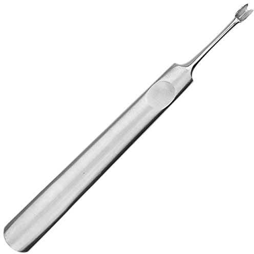 May - Profi Nagelhautentferner Premium - Nagelhautmesser mit V-Klinge - Edelstahl