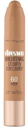 Maybelline New York Dream Brightening Creamy Concealer, Deep, 0.11 Ounce
