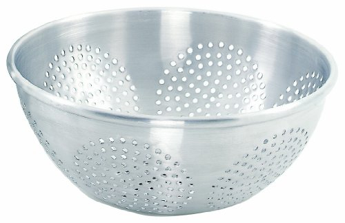 Crestware Colander,12 qt.,5-1/2 in. H,Aluminum ACOL12C - 1 Each